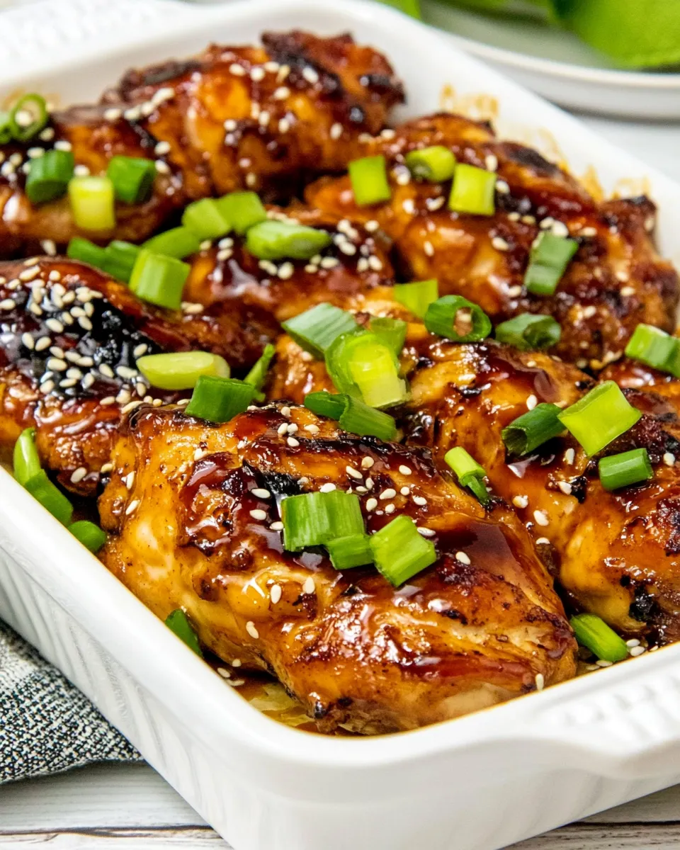 Homemade Baked Teriyaki Chicken (Sugar-Free) photo