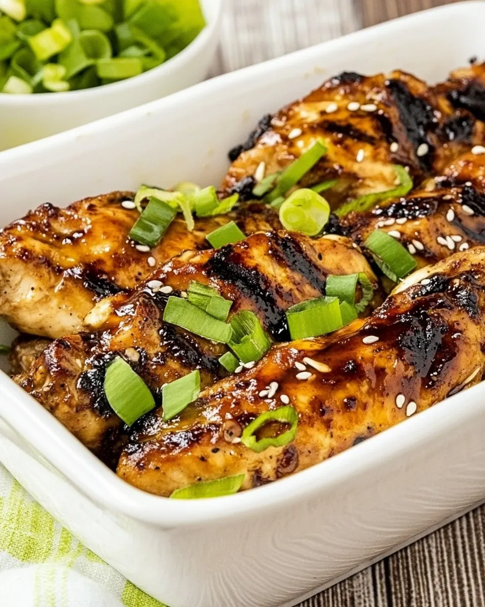 Delicious Baked Teriyaki Chicken (Sugar-Free) recipe image