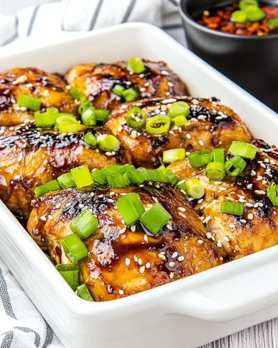 Easy Baked Teriyaki Chicken (Sugar-Free) dish photo