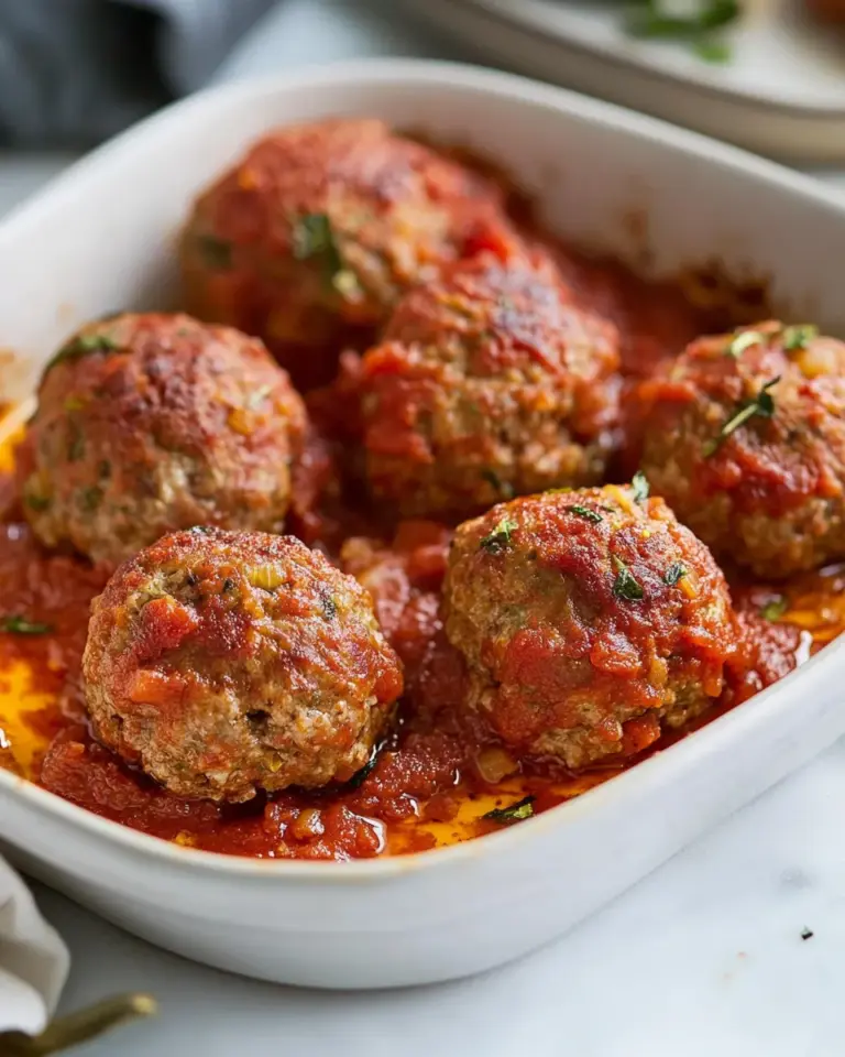 Homemade Baked Turkey Meatballs (Healthy) recipe photo