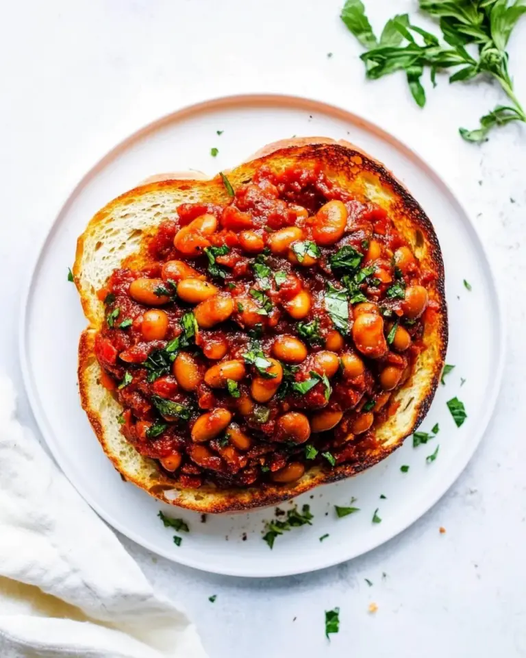 Homemade Beans on Toast Recipe photo
