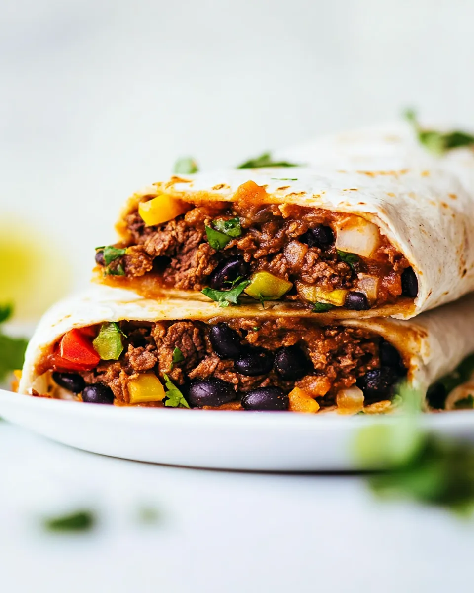 Classic Beef Burrito Recipe image