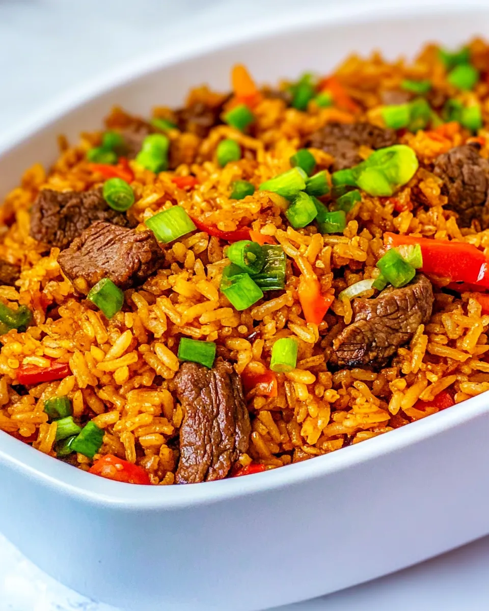 Homemade Beef Fried Rice photo