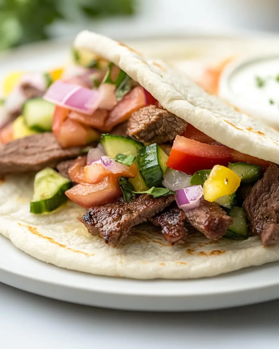 Homemade Beef Shawarma photo