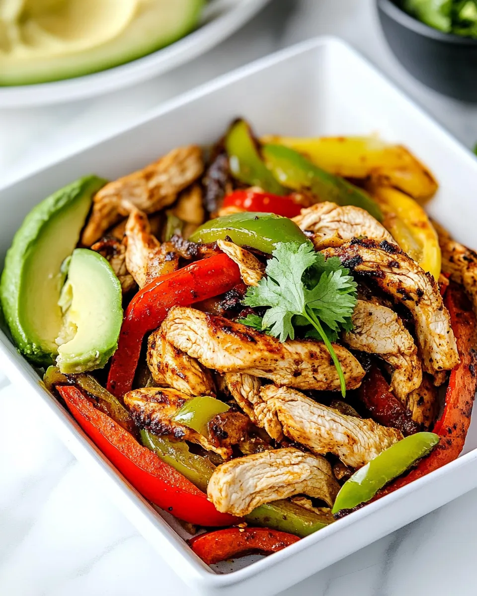 Homemade Best Chicken Fajitas recipe photo