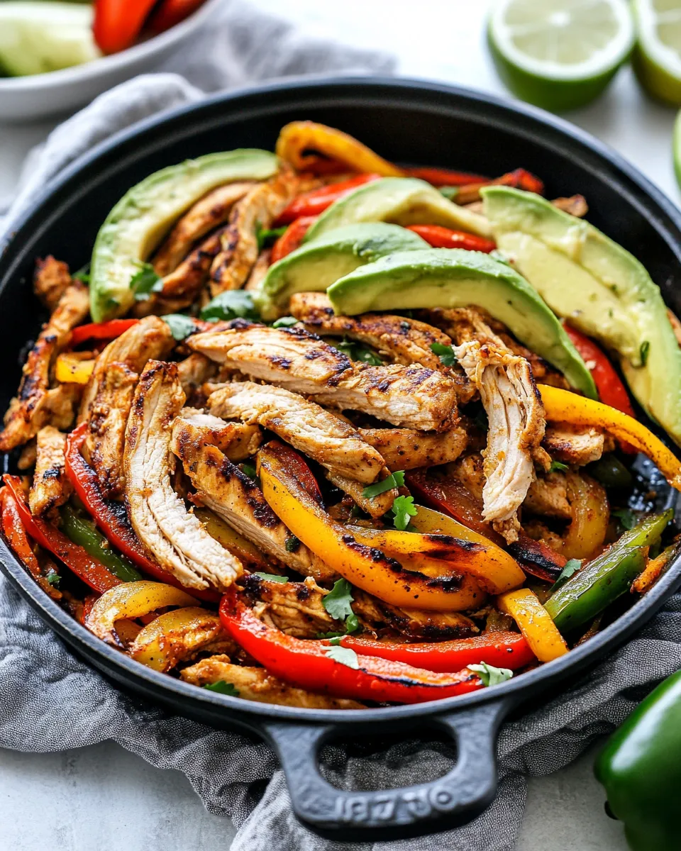 Classic Best Chicken Fajitas dish photo