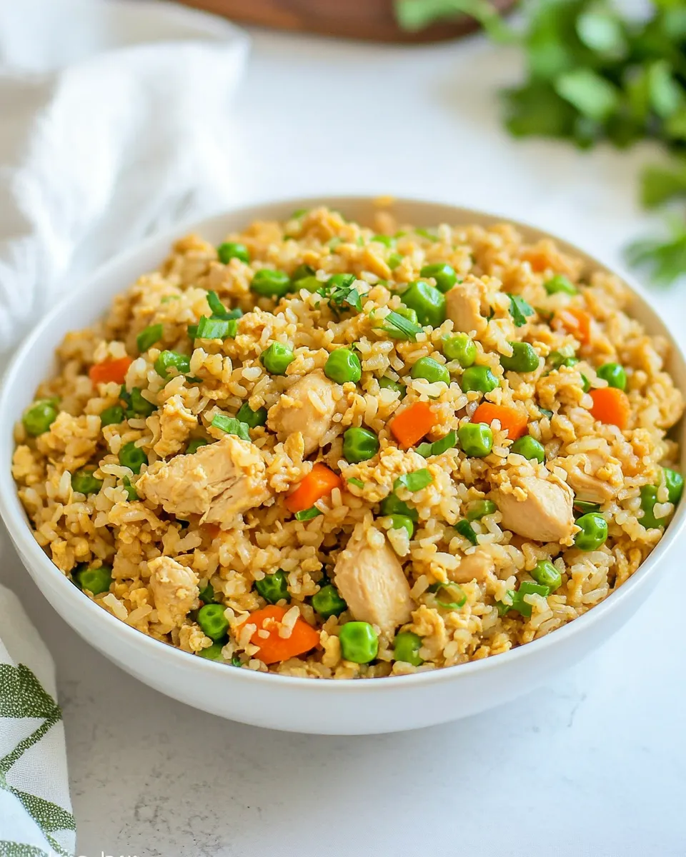Easy Best Chicken Fried Rice recipe photo