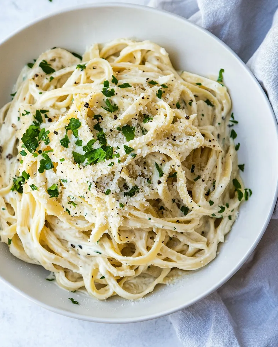 Homemade Best Ever Fettuccine Alfredo photo