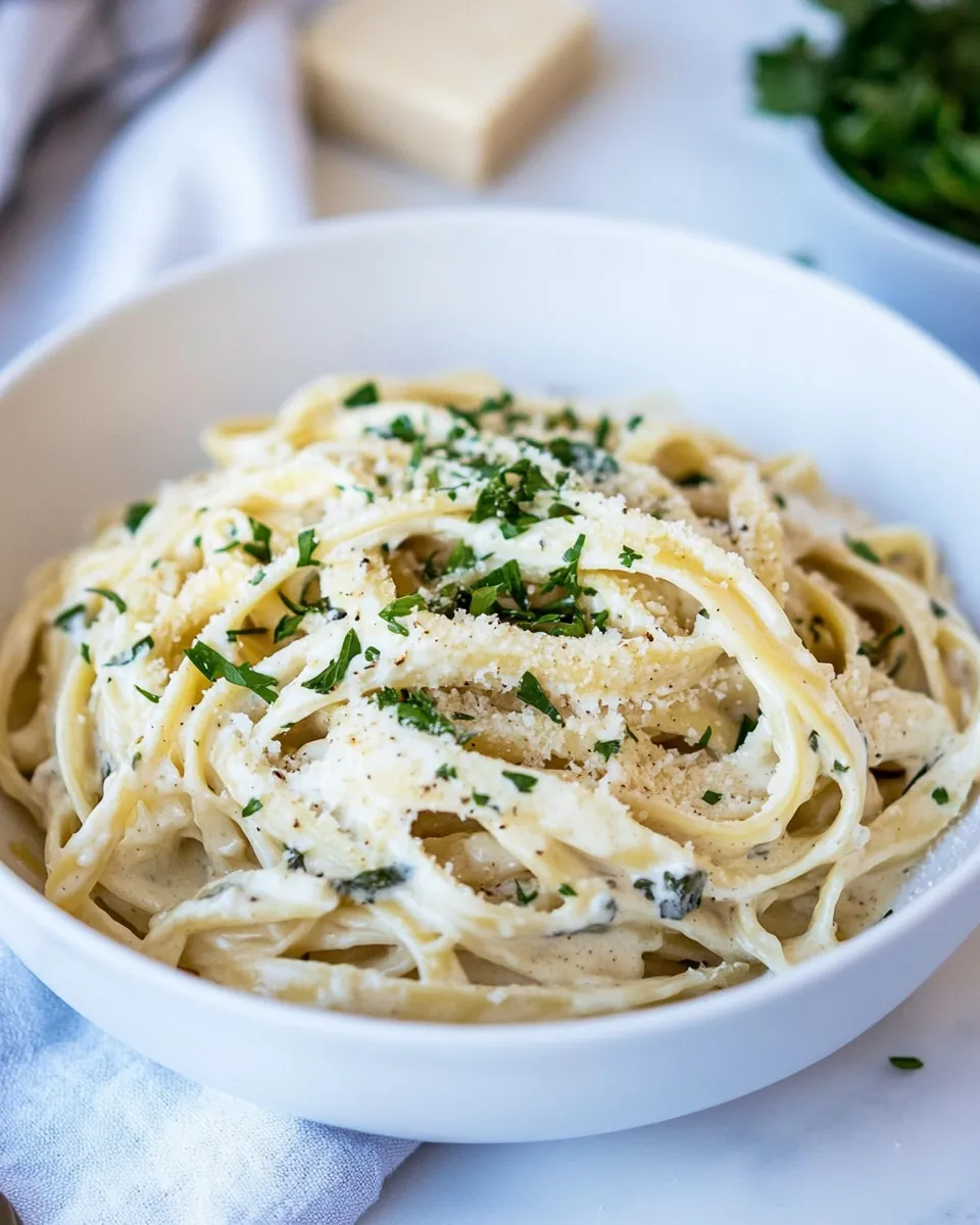 Classic Best Ever Fettuccine Alfredo image