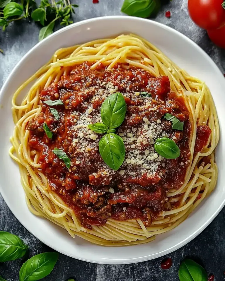 Homemade Best Ever Spaghetti Sauce Recipe photo