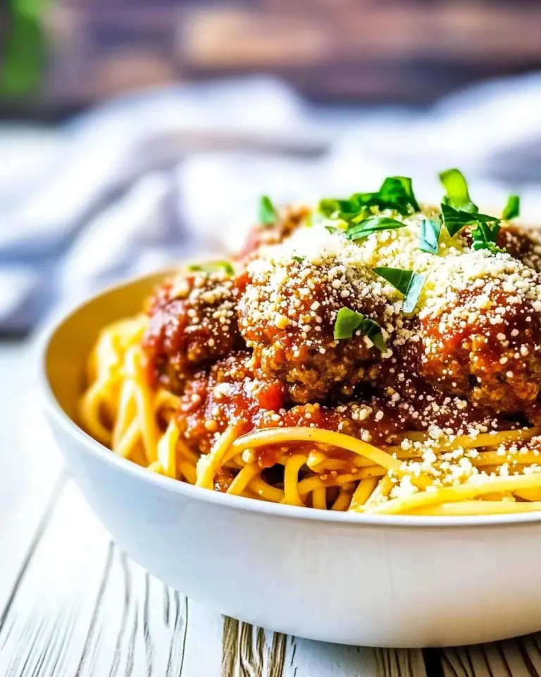 Homemade Best Ever Spaghetti and Meatballs photo