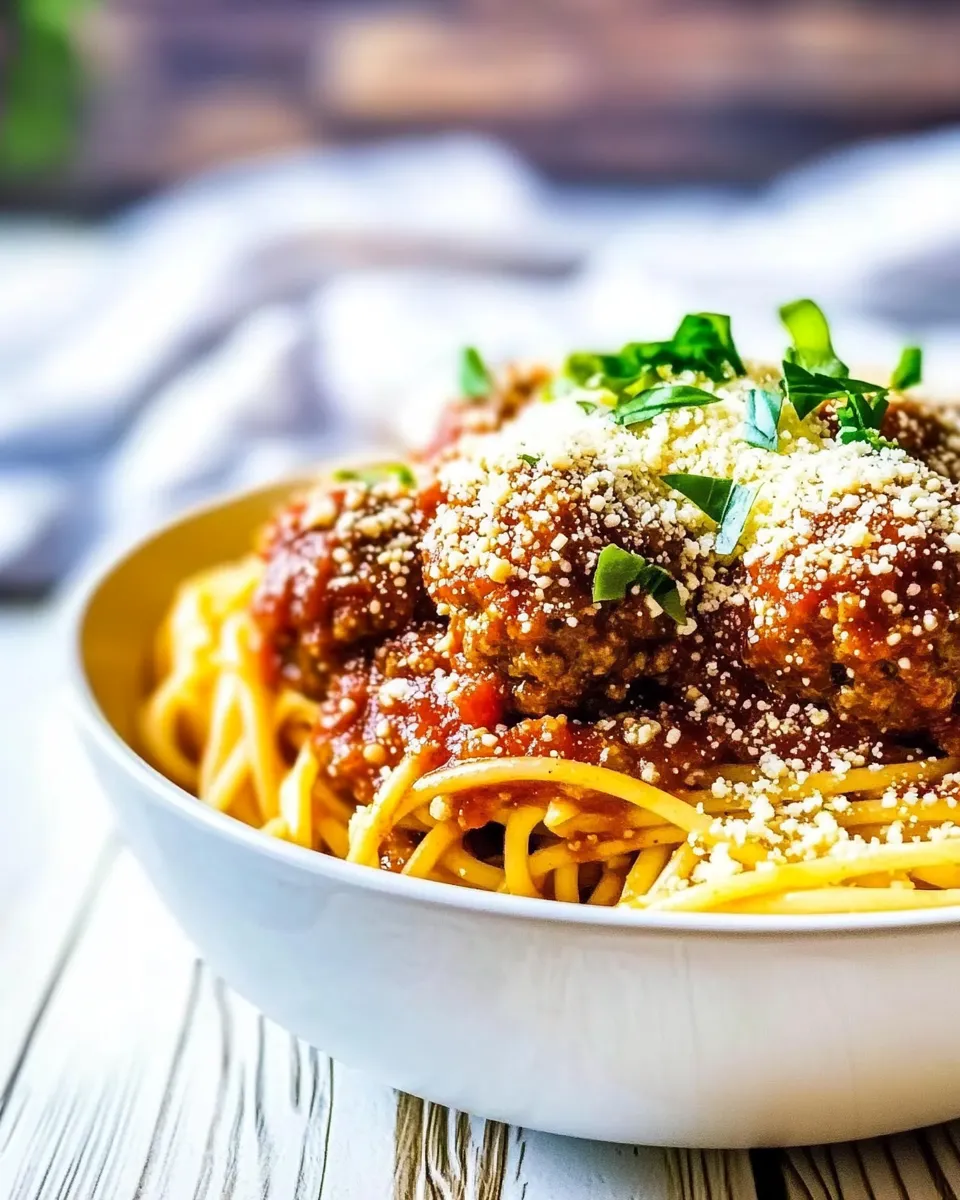 Homemade Best Ever Spaghetti and Meatballs photo