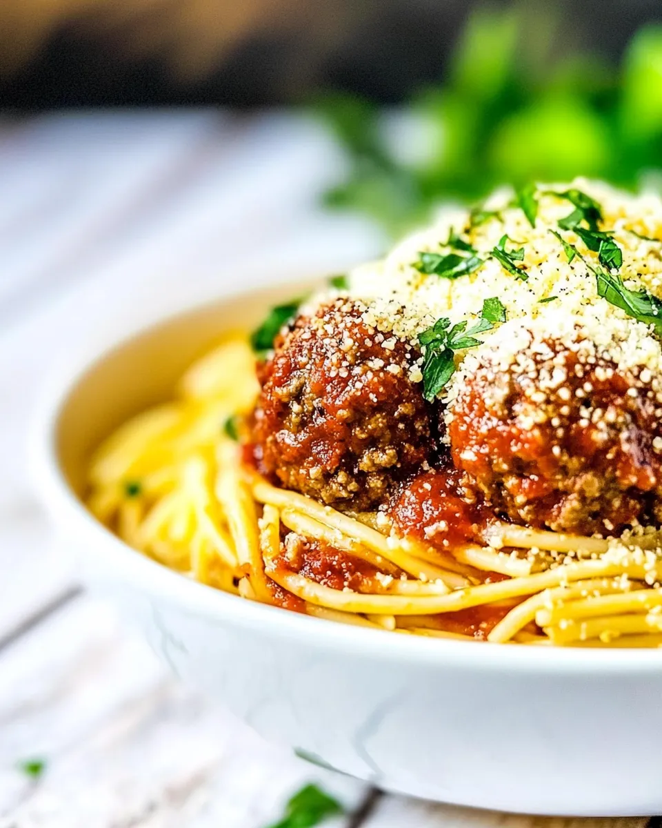 Classic Best Ever Spaghetti and Meatballs image