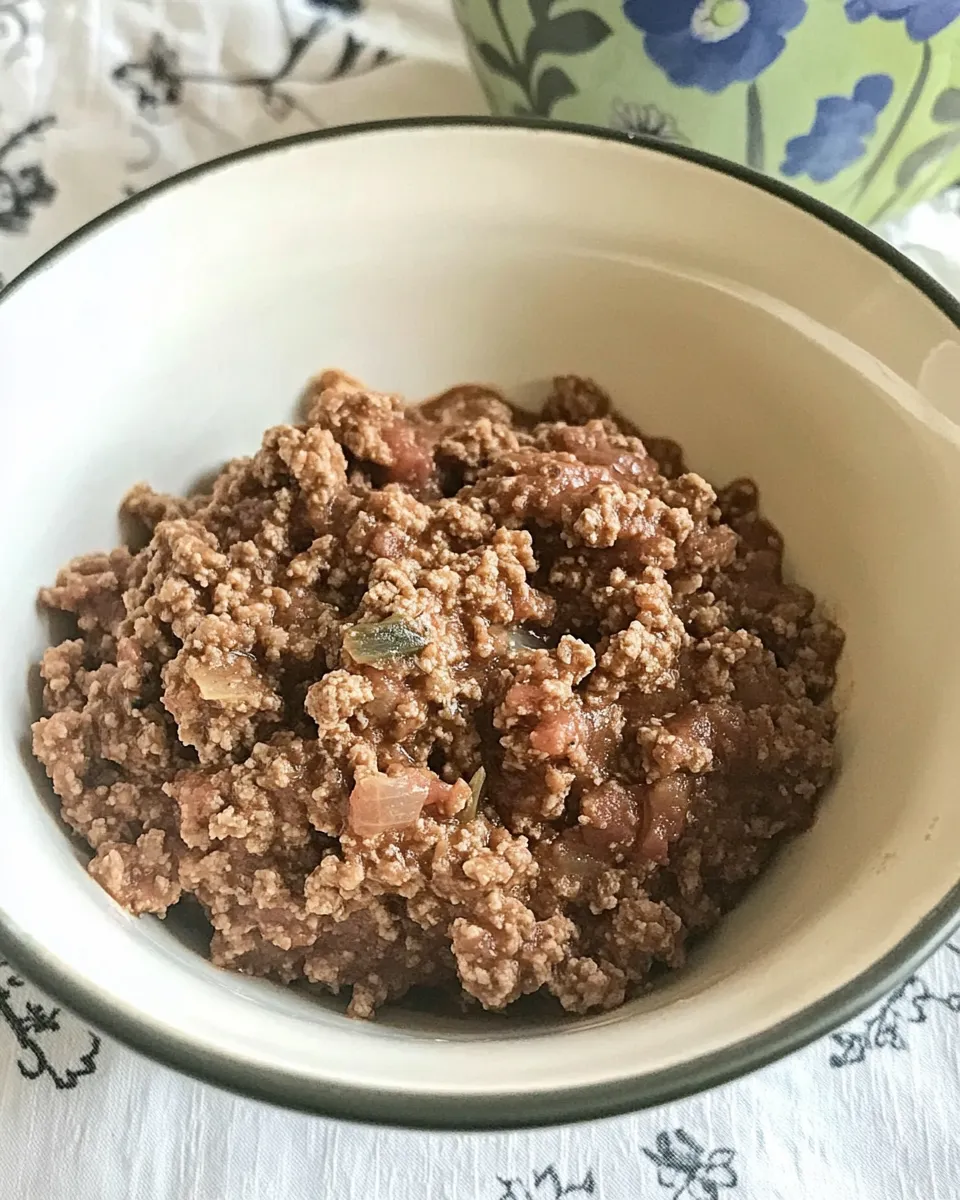 Easy Best Ground Beef for Spaghetti Sauce Recipe (Easy) shot