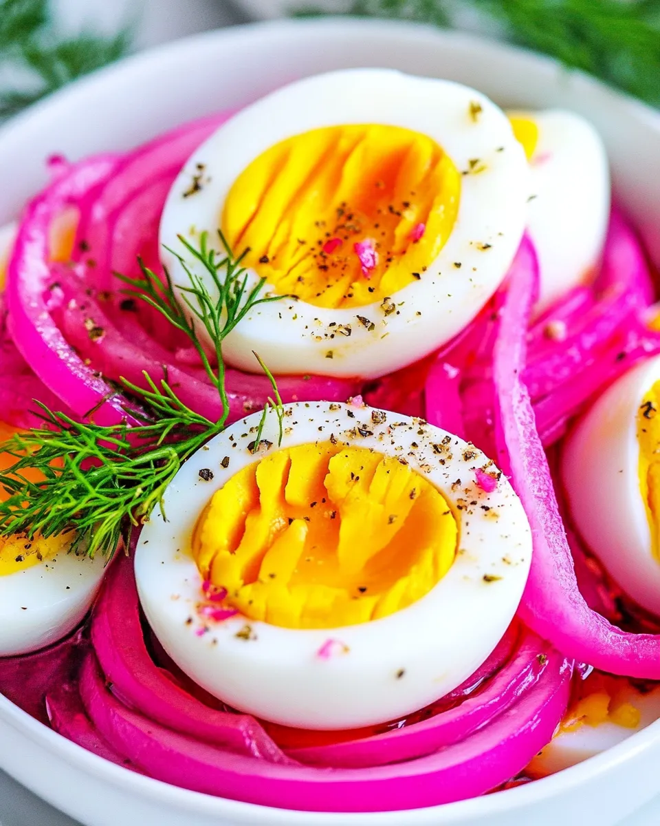 Easy Best Pickled Eggs Recipe recipe photo