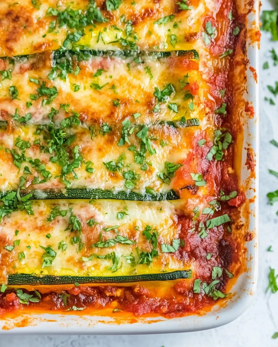 Easy Best Zucchini Lasagna recipe photo