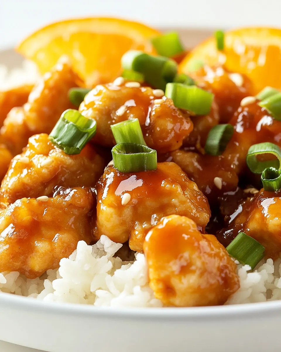 Homemade Better Than Takeout Orange Chicken recipe photo