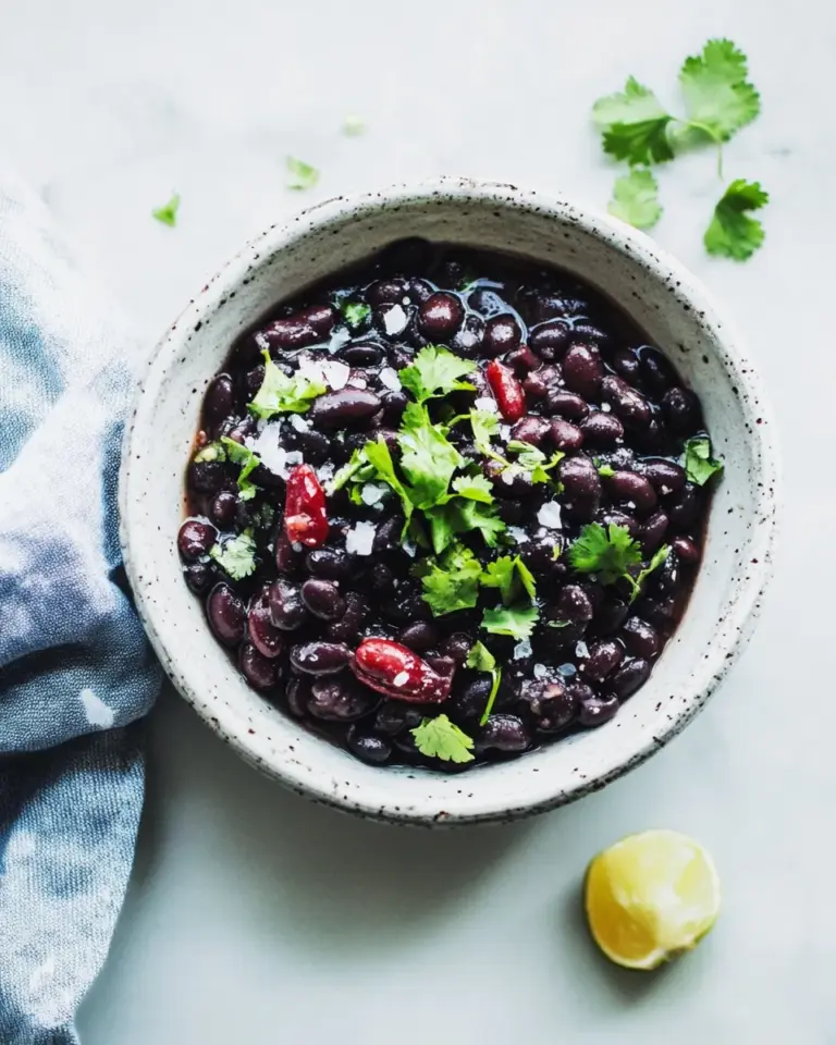 Homemade Black Beans Recipe (Instant Pot or Slow Cooker) photo