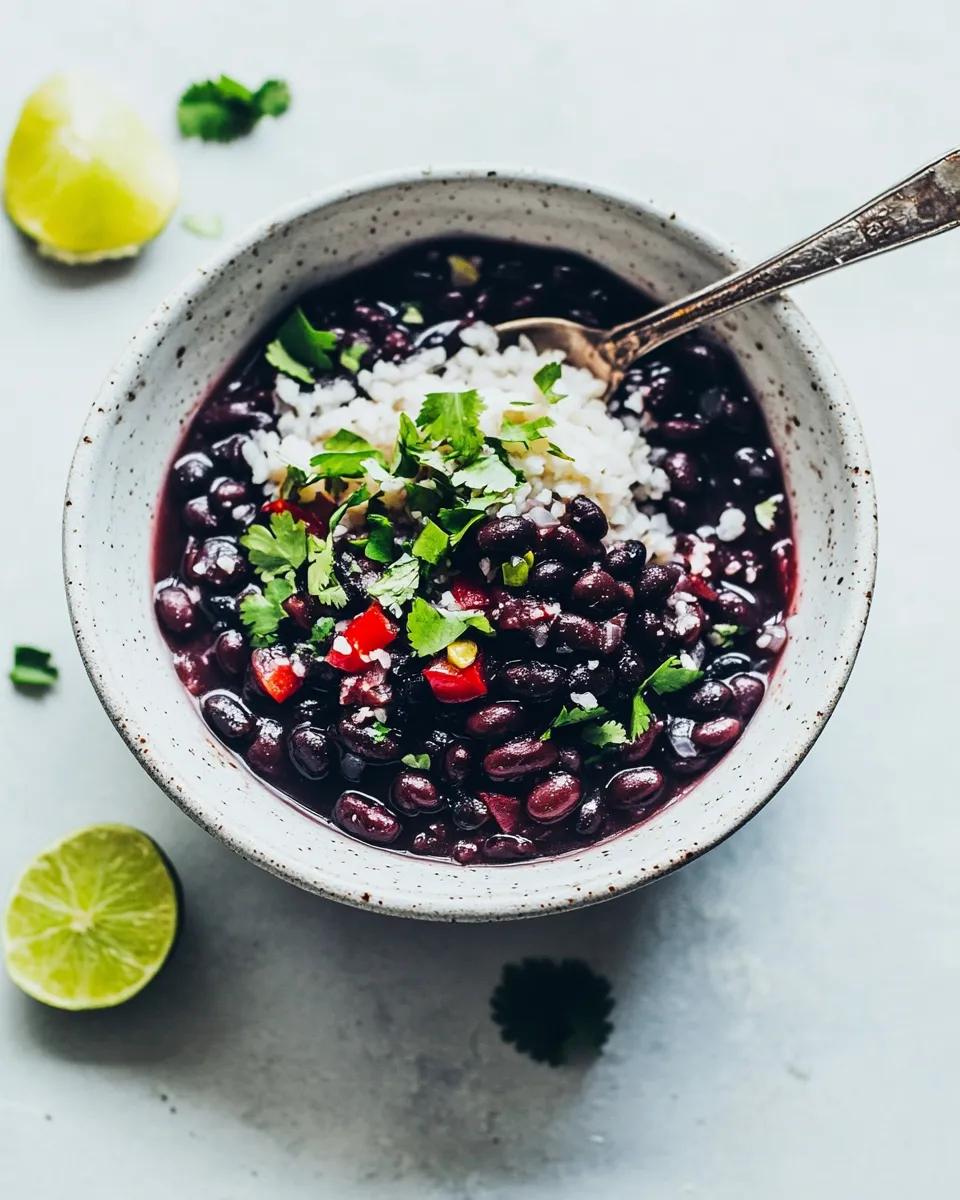 Classic Black Beans Recipe (Instant Pot or Slow Cooker) image
