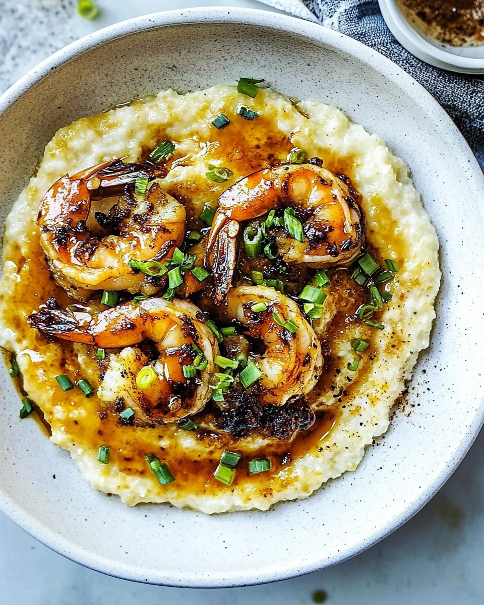 Easy Blackened Shrimp and Grits recipe photo