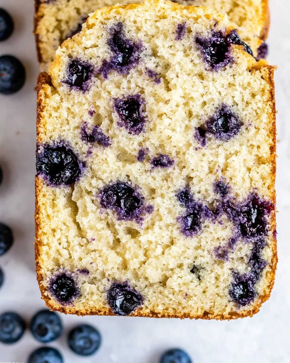 Homemade Blueberry Protein Bread photo
