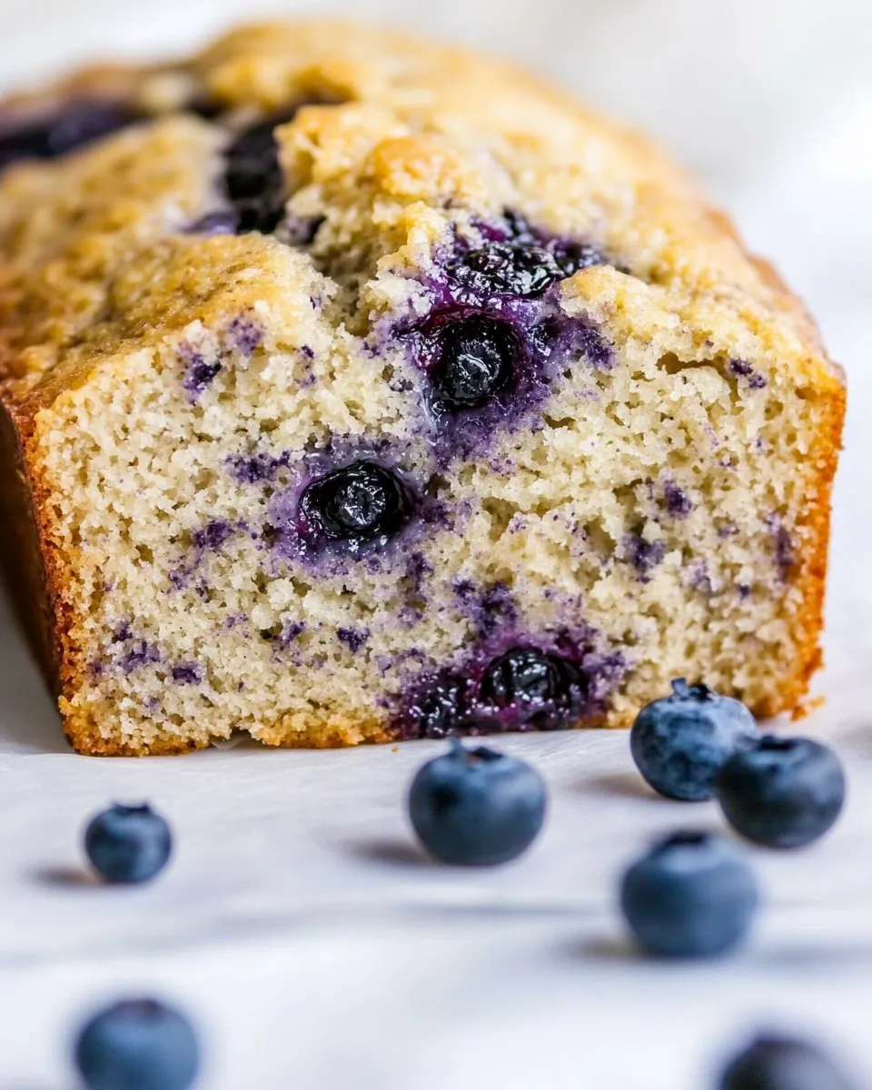 Classic Blueberry Protein Bread image
