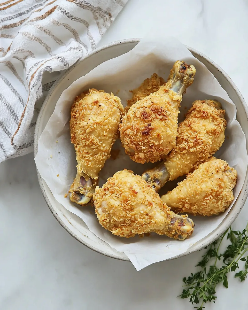 Homemade Breaded Chicken Drumsticks photo