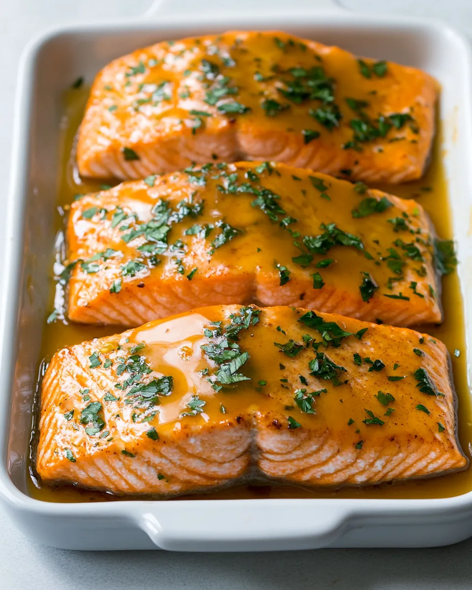 Delicious Brown Sugar Glazed Salmon dish photo