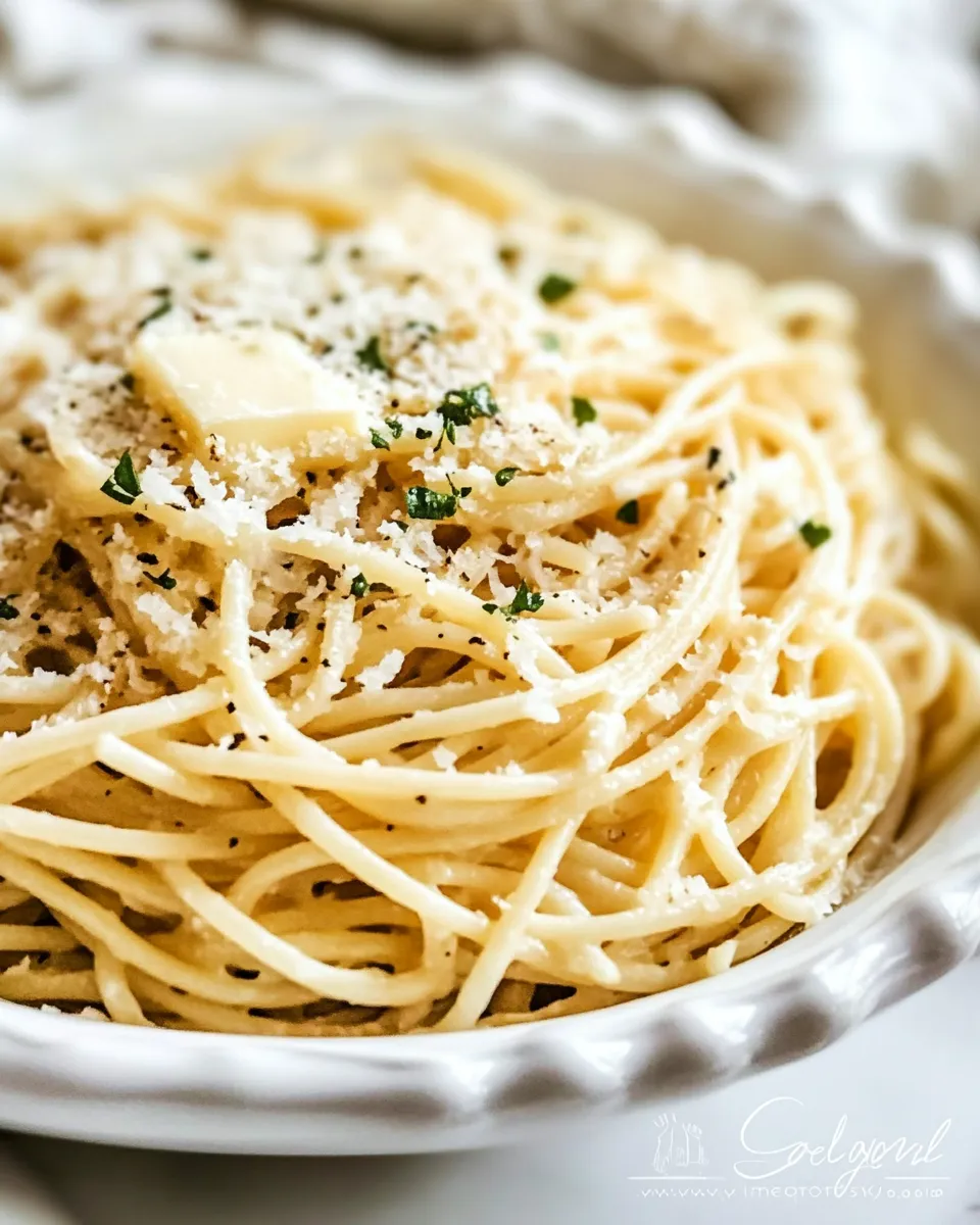 Easy Browned Butter and Mizithra Cheese Spaghetti recipe photo