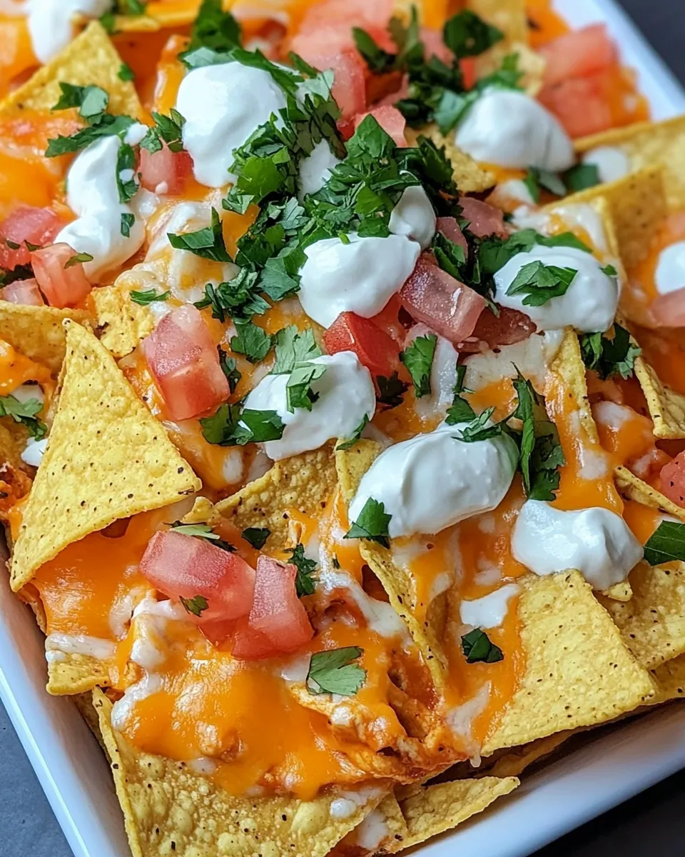 Best Buffalo Chicken Doritos Nachos dish photo
