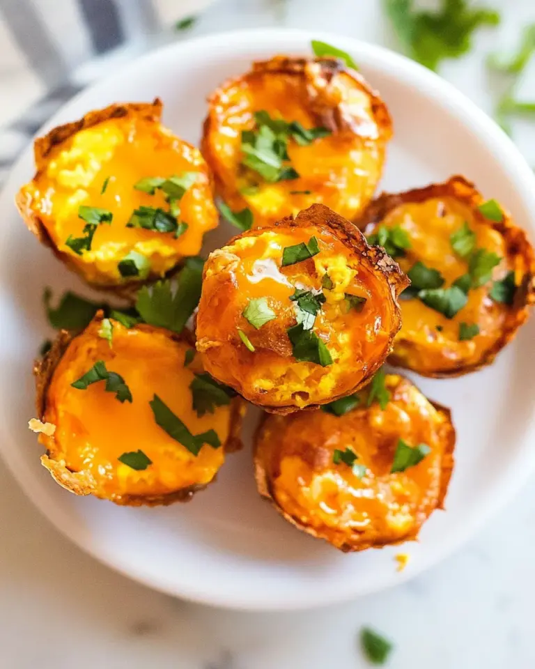 Homemade Buffalo Chicken Egg Muffin Recipe photo