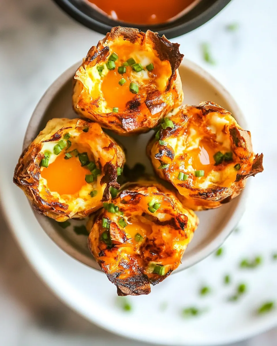 Delicious Buffalo Chicken Egg Muffin Recipe image