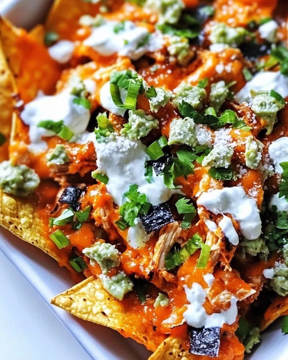 Delicious Buffalo Chicken Nachos image