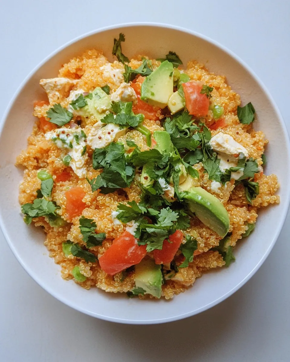 Classic Buffalo Chicken Quinoa Salad image
