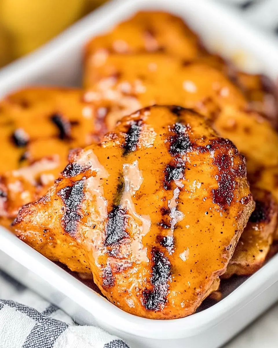Classic Buffalo Honey Mustard Chicken recipe image