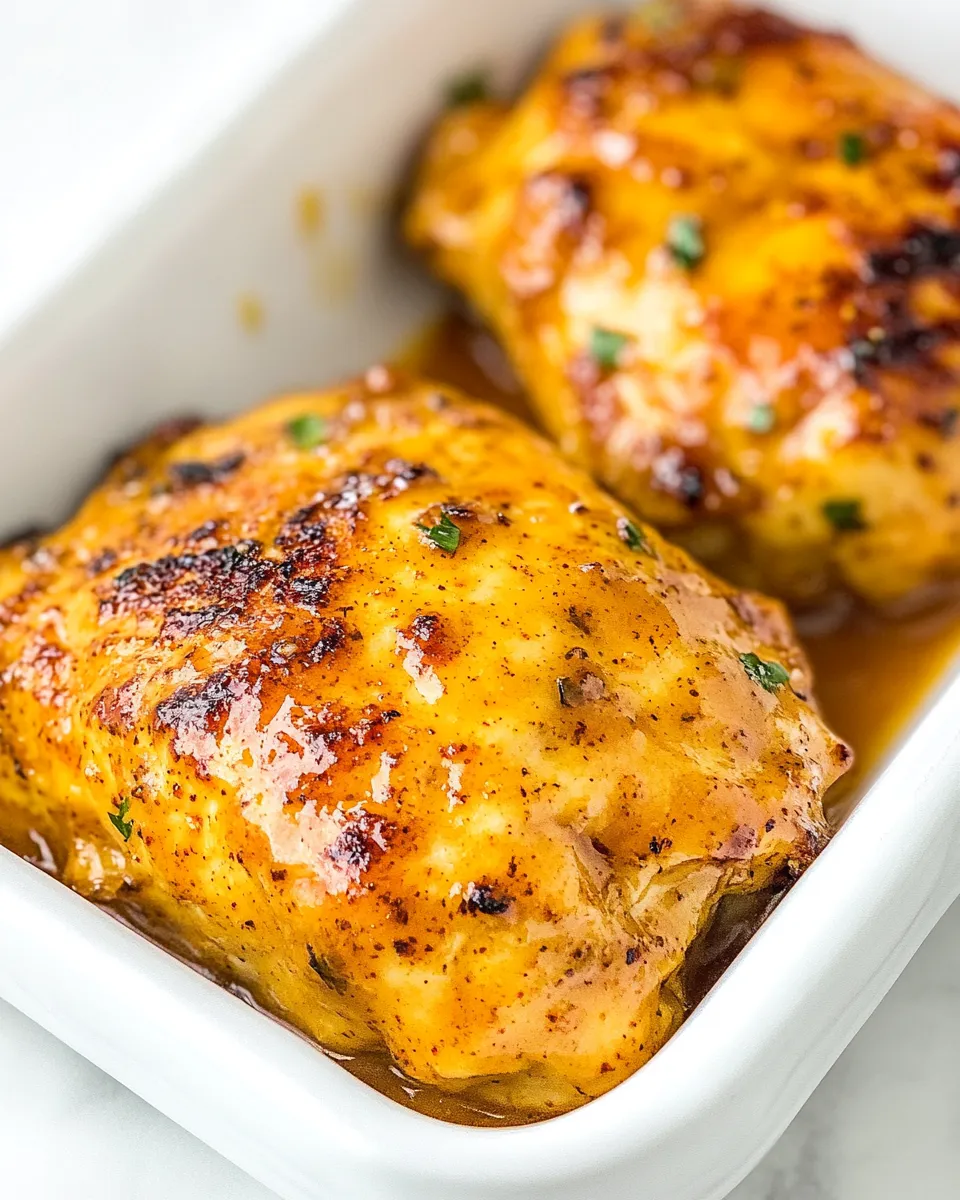 Delicious Buffalo Honey Mustard Chicken dish photo