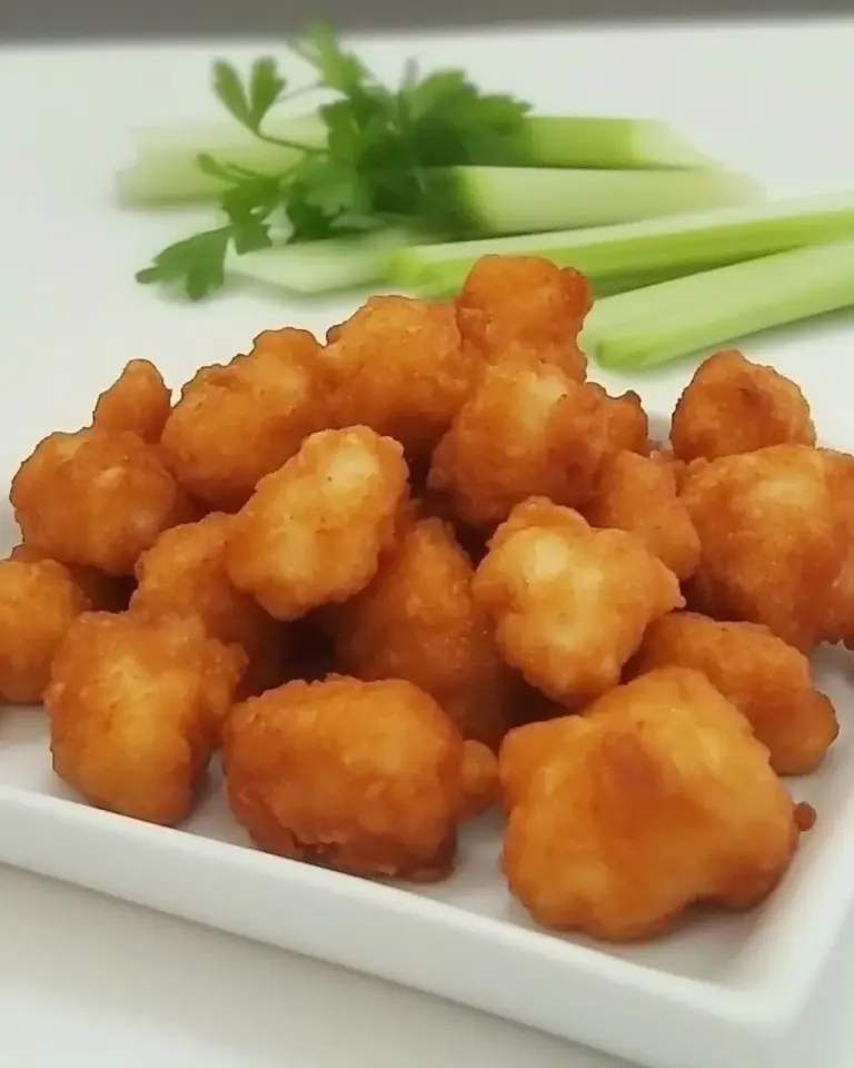 Homemade Buffalo Popcorn Chicken photo