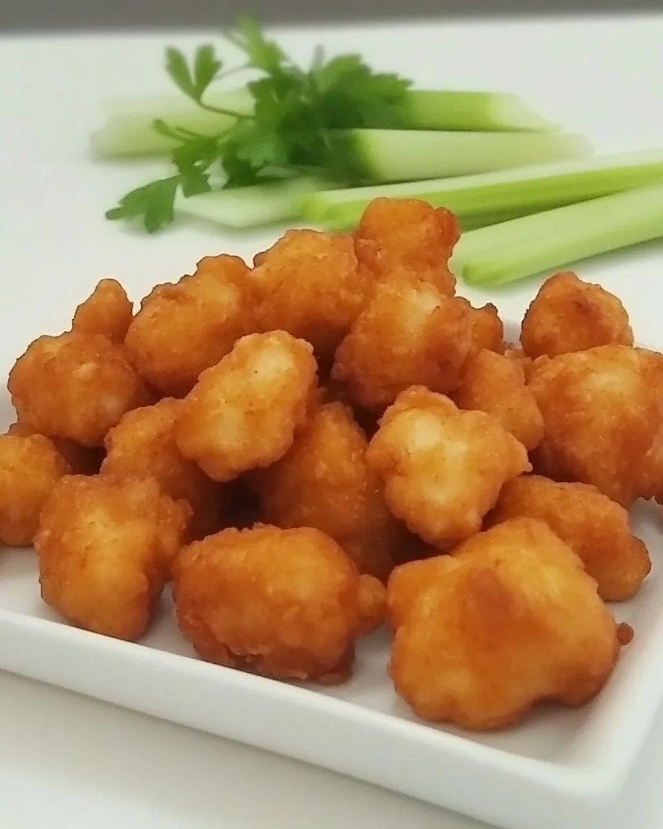 Homemade Buffalo Popcorn Chicken photo