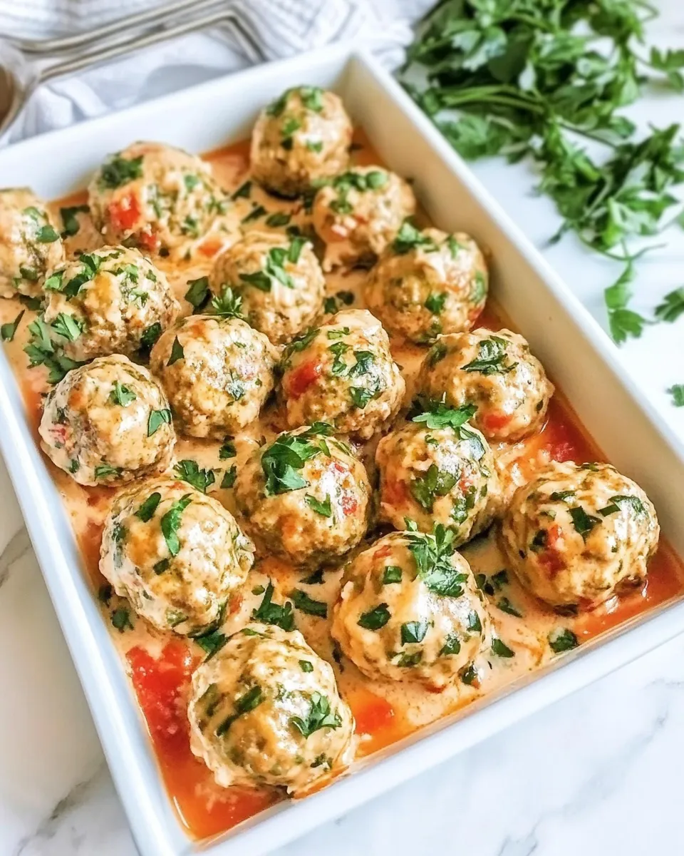 Homemade Buffalo Ranch Chicken Meatballs recipe photo