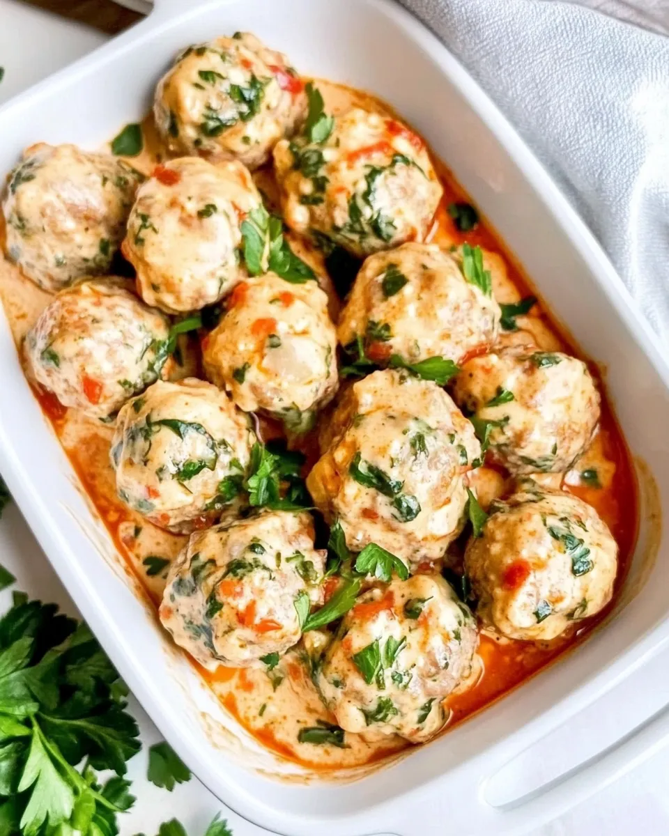 Delicious Buffalo Ranch Chicken Meatballs picture