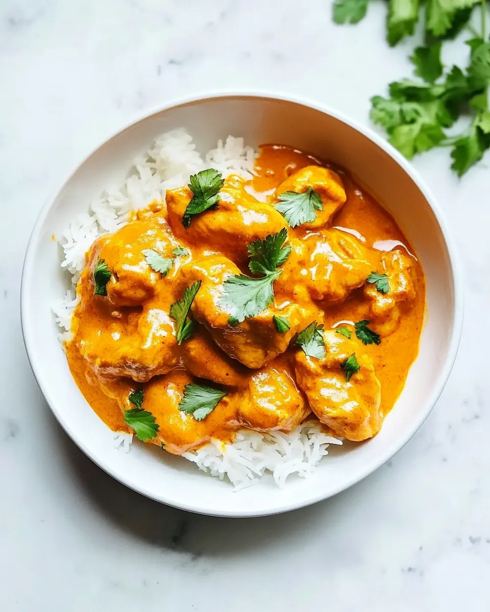 Homemade Butter Chicken Recipe photo