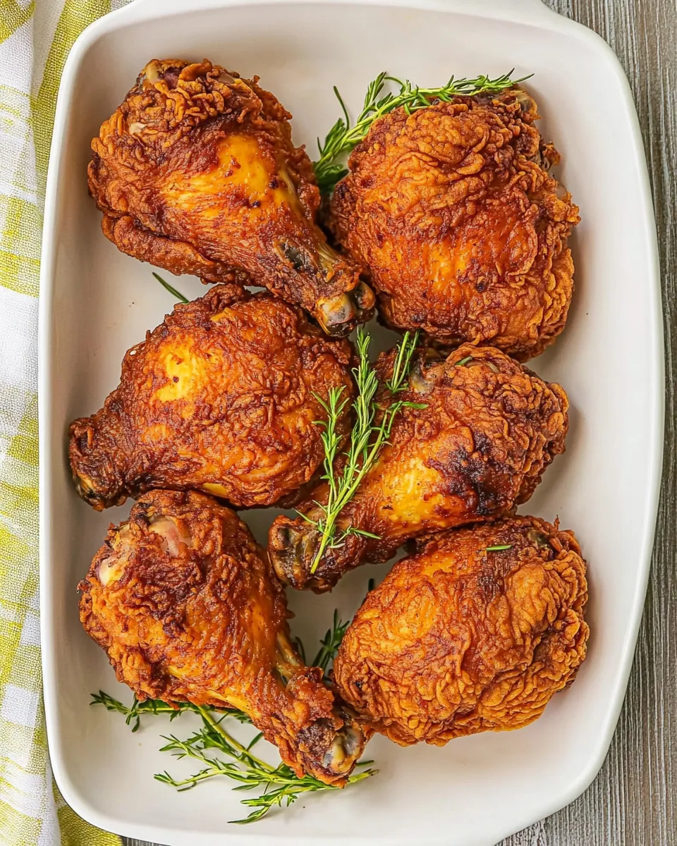 Delicious Buttermilk Fried Chicken Recipe food shot