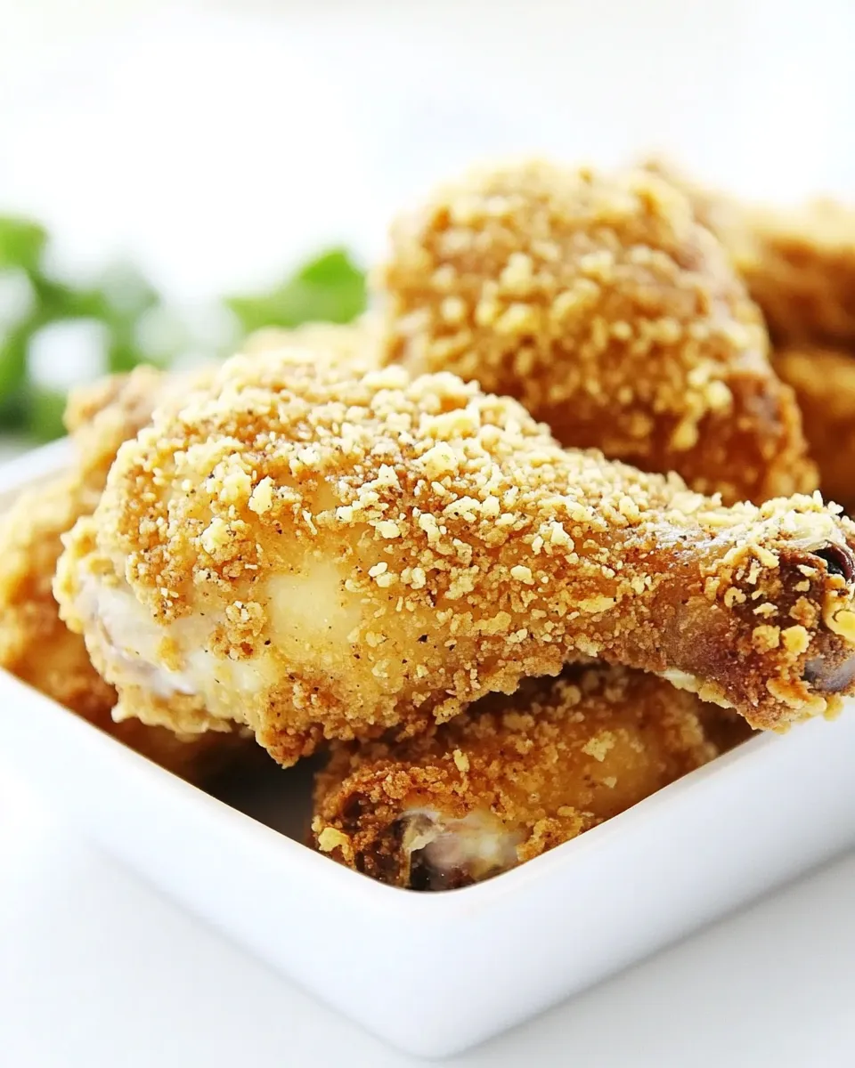 Easy Buttermilk Oven Fried Chicken recipe photo