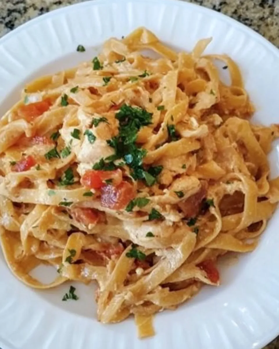 Classic CHICKEN FETTUCCINE image