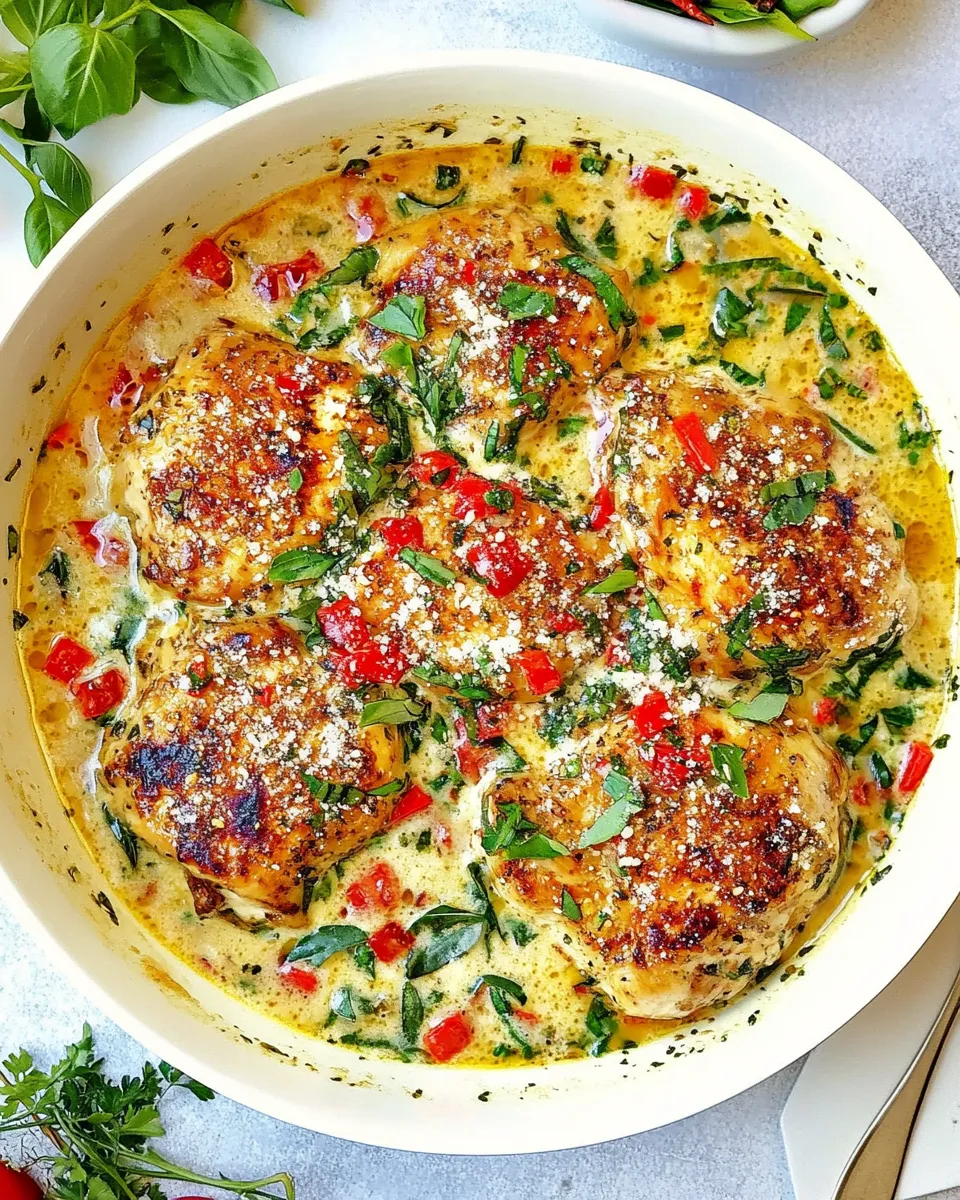 Homemade CHICKEN FLORENTINE recipe photo