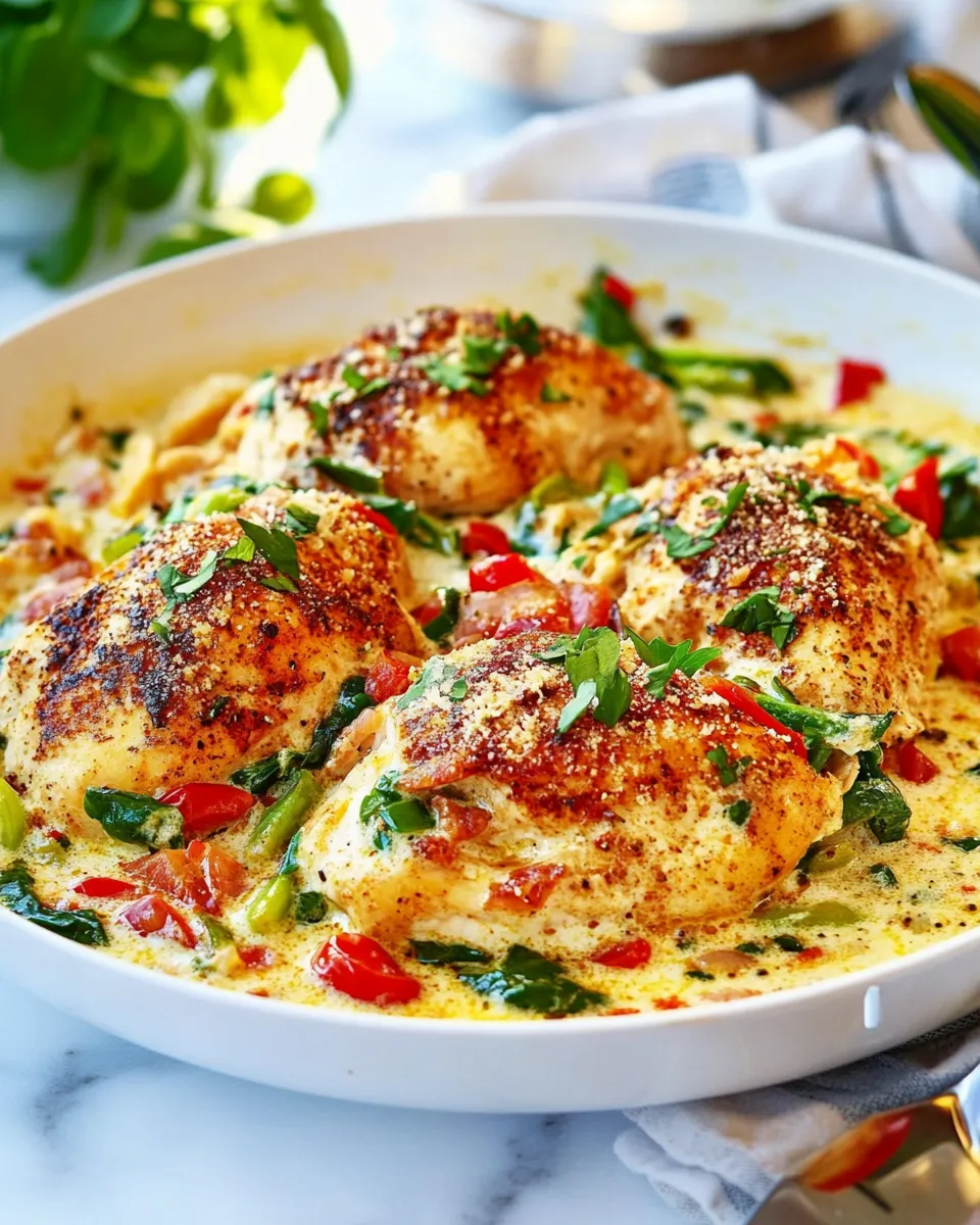 Classic CHICKEN FLORENTINE dish photo