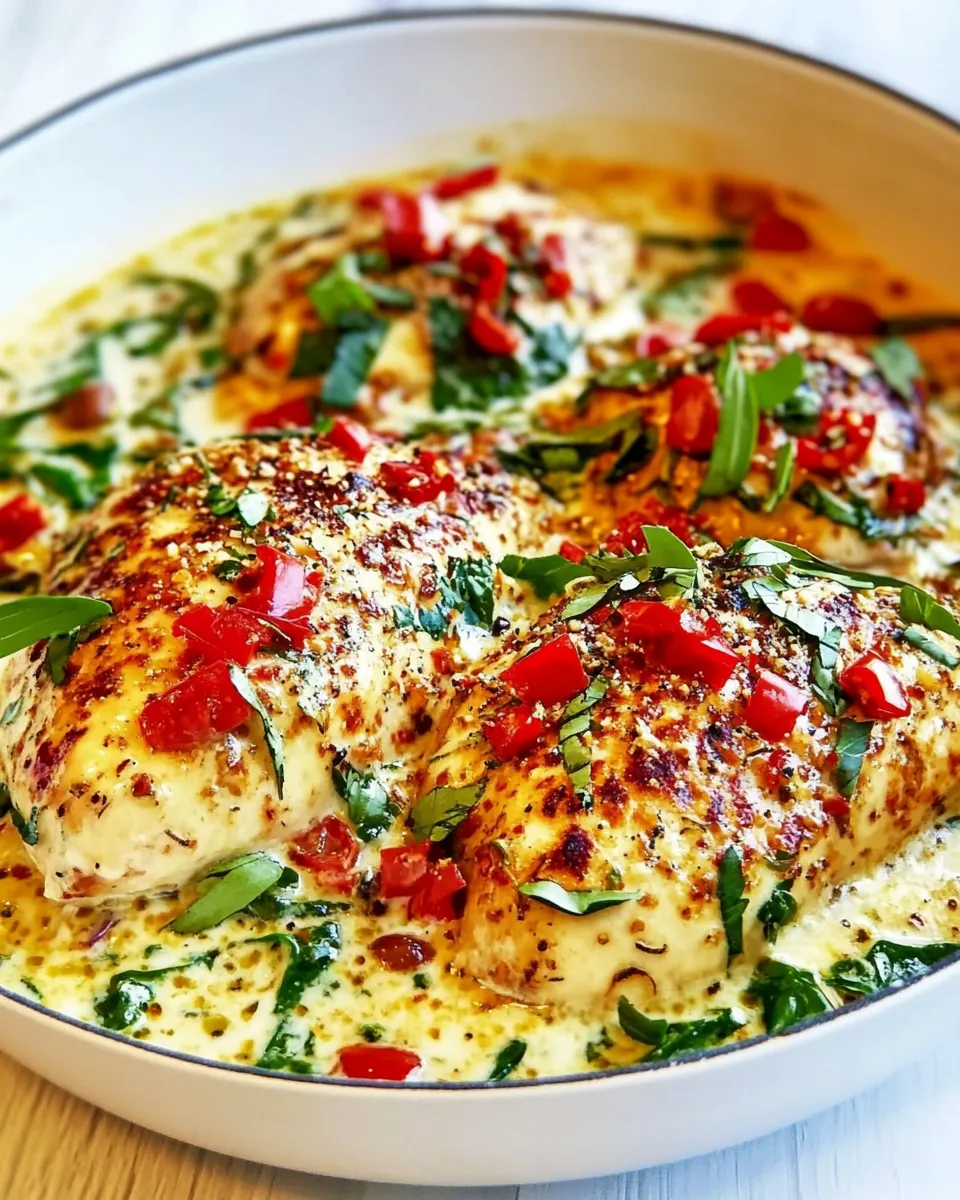 Delicious CHICKEN FLORENTINE picture
