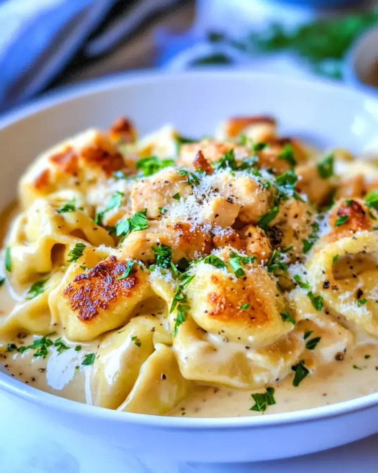 Easy Caesar Chicken Tortellini (Lightened Up) photo