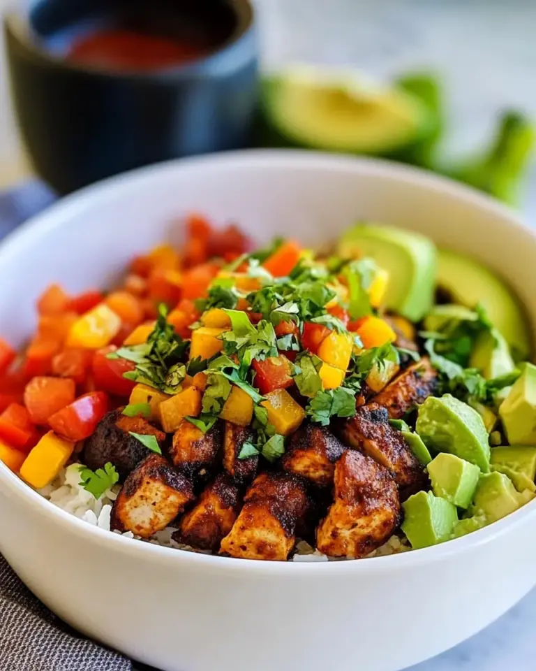 Homemade Cajun Chicken Bowls recipe photo