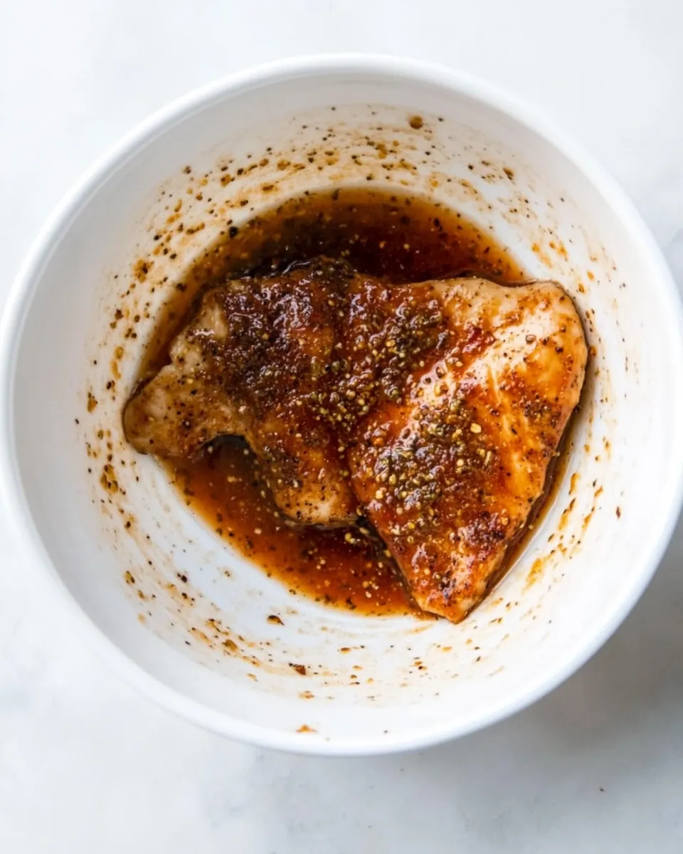 Delicious Cajun Chicken Marinade shot